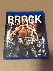 WWE: Brock Lesnar - Eat. Sleep. Conquer. Repeat. Blu-ray 2-Disc Set RARE OOP - Picture 1 of 3