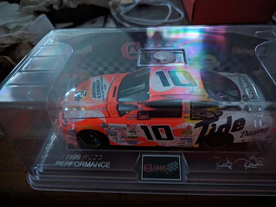 1/24 Ricky Rudd 1999 Tide Hydrogen Peroxide Team Caliber Diecast - Image 1 of 4