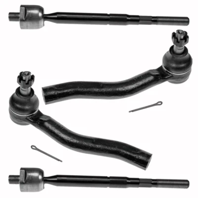 Extremo de varilla de amarre interior exterior con ROTORES de 15" para Toyota Yaris con frenos de tambor traseros Foto 1 de 3