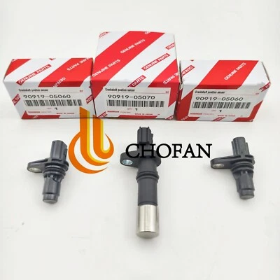 For Toyota HIGHLANDER/COROLLA 2009-2019 2 x Camshaft &Crankshaft Position Sensor Foto 1 de 4