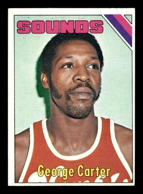 1975 Topps Basketball #230 George Carter EX/MT - Image 1 of 2