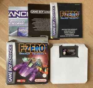 F-Zero Maximum Velocity - Nintendo Game Boy Advance UK/EUR - Good Condition - Picture 1 of 10