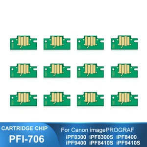 PFI-706 Chip Permanent For Canon iPF8300 iPF8300S 8400 9400 8410s 9410s 8400SE - Picture 1 of 4