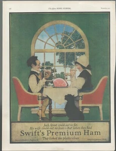 Maxfield Parrish--L.H.J. ad Nov. 1921 Swift's Ham G - Bild 1 von 1