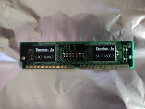 Memory Ram  Turbo Ram 51C11600-7 1 x 4MB EDO 72 pin - Picture 1 of 2