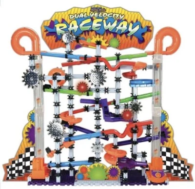 COMPLETE SUPERB 2012 HUGE Techno Gears Marble Mania Dual Velocity Raceway STEM - Image 1 of 4