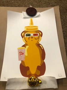 fnnch movie bear signed and numbered / lke mondo - Bild 1 von 6