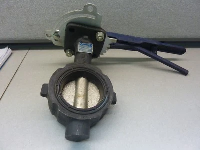 Válvula mariposa estilo oblea NIBCO WD-3010 2" 250 PSI con mango (20945) Foto 1 de 4