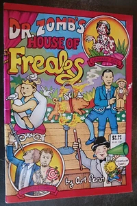 Starhead Comix - Dr. Zomb's House of Freaks Art Penn 1993 de colección - Imagen 1 de 4