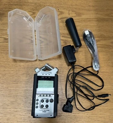 Zoom H4n Next Handy Digital Recorder Plus Handle, Power USB Cables, Case, Manual - Image 1 of 4