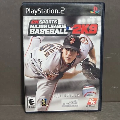 Major League Baseball MLB 2K9 PlayStation 2 PS2 Complete Refurbished  - Image 1 of 4