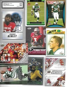 8 Jet RC Gem 10 J. Kerley Gold Dwight Lowery 2 Mark Sanchez Mike Nugent 3 Leon W - Imagen 1 de 2