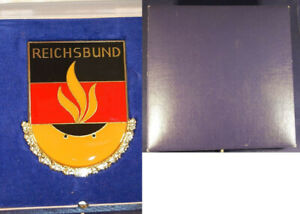 Rfa Reichsbund Grand Plaque Env. 6,5 X 9 CM SP78002
