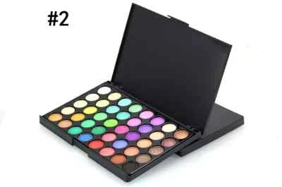 Professional 40 colors Matte Color Pigments Make Up Eye Shadow Glitter Matte - Image 1 of 4