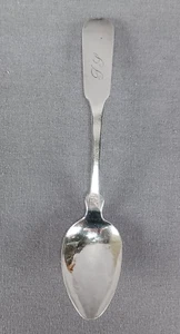 Gorham & Webster Rhode Island Coin Silver Spoon Monogrammed PS C. 1831-1837 - Picture 1 of 8