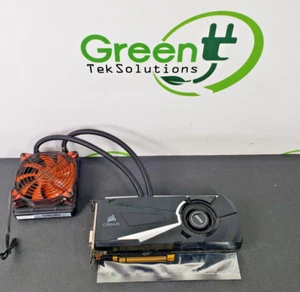MSI NVIDIA GeForce GTX 1080 Sea Hawk 8GB Dual Cooling GPU Graphics Card - Picture 1 of 8