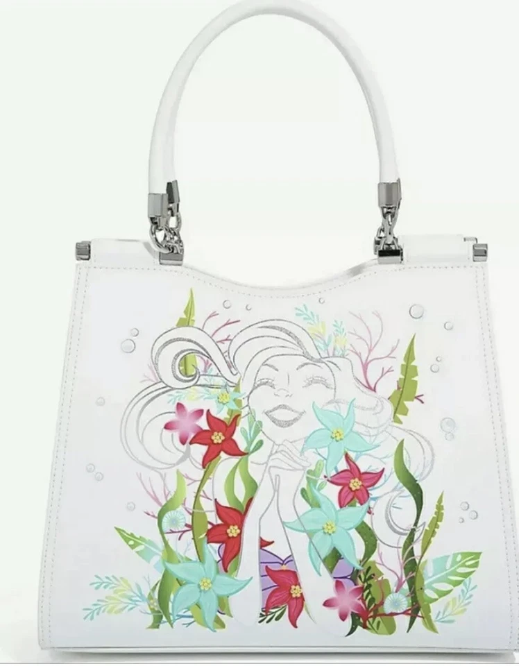 Bolso Cartera Floral Danielle Nicole Disney’s The Little Mermaid~Nuevo Foto 1 de 4