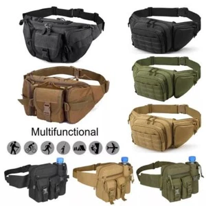 Concealed Carry Fanny Pack Holster Tactical Military Pistol Waist Pouch Gun Bag - Picture 1 of 31