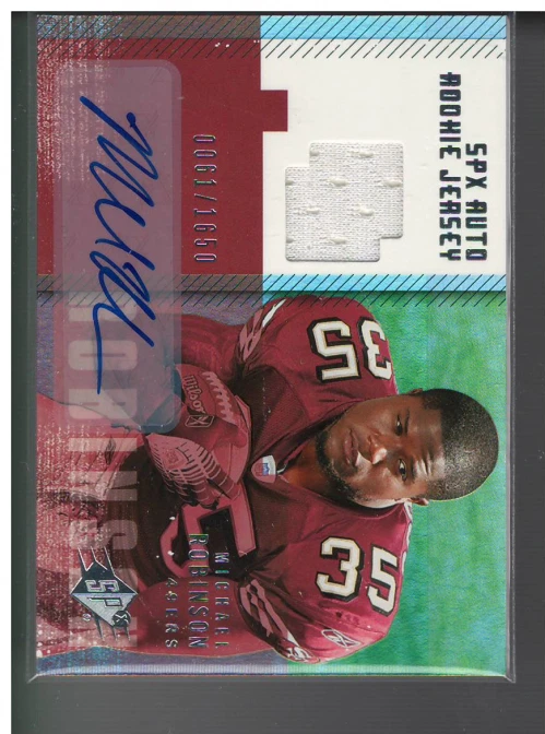 A2087- 2006 SPx #211 Michael Robinson RC Auto Jersey /1650 - NM-MT - Image 1 of 1