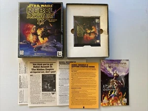 PC BIG BOX EDITION - STAR WARS REBEL ASSAULT II The Hidden Empire - Picture 1 of 12