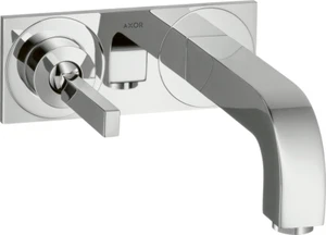 Axor Citterio Wall Mounted Basin Mixer 160 39112000 + Basic Set - Picture 1 of 2