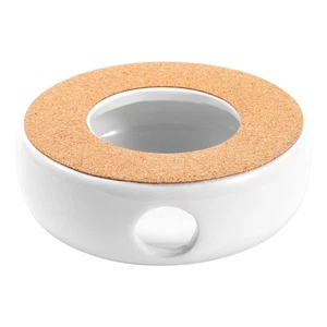  Portable Ceramic Teapot Holder Base Teapot Warmer Insulation Base Coffee7903 - Picture 1 of 8