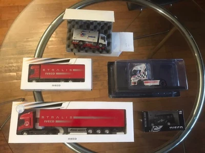 Lotto Iveco N.3 Stralis+ N.1 Massif 1/43+ N.1 Eurocargo 1/50 New MISB VD foto - Immagine 1 di 4