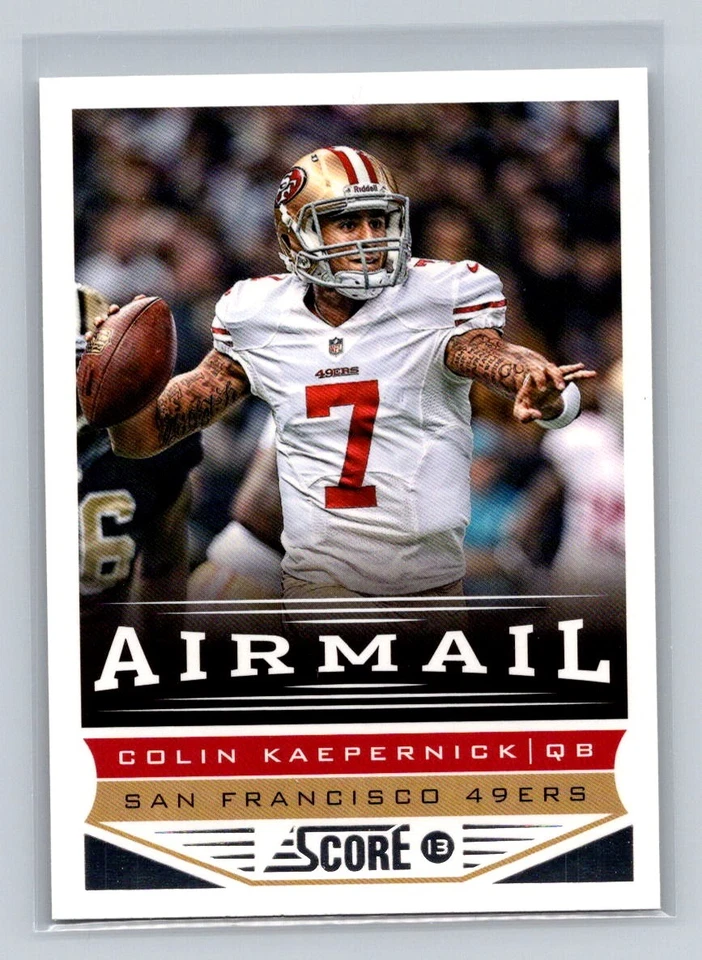 2013 Score #248 Colin Kaepernick San Francisco 49ers - Image 1 of 2