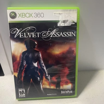 Velvet Assassin (Microsoft Xbox 360, 2008) CIB, Complete with Manual, Tested! - Image 1 of 4