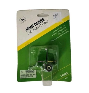 VTG 1996 John Deere Miniature Die Cast Toy 566 Round Baler New In Package #577 - Picture 1 of 5