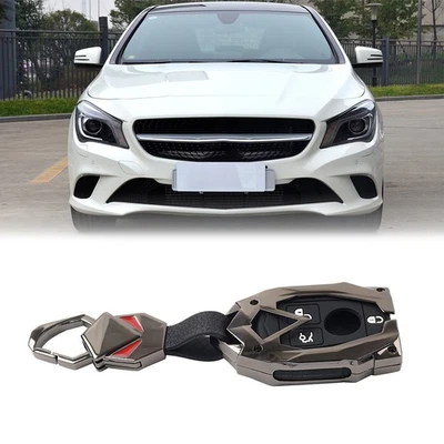 3 Button Remote Key Fob Cover Case Shell For Benz A B C E S G Class CLA CLS GLC - Image 1 of 4
