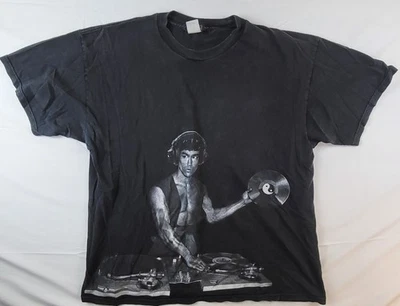 Camiseta De Colección BRUCE LEE DJ Gráfica Negra Para Hombre XL Foto 1 de 4