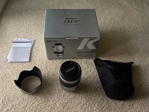 HD PENTAX-D FA50mmF1.4 SDM AW Silver Edition Open Box Condition - Picture 1 of 16