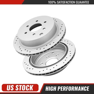 Rotores de disco de freno trasero para Nissan Xterra Frontier Suzuki Equator 2005-2014 2015 Foto 1 de 4