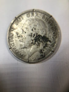 1933 United Kingdom George V 1/2 Crown Rare - Picture 1 of 9