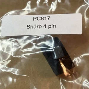 Sharp PC817 4-Pin Optocoupler IC – Phototransistor Output - Picture 1 of 1