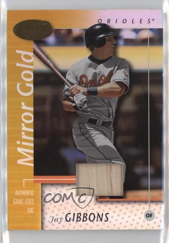 2002 Leaf Certified Mirror Gold Materials /25 Jay Gibbons #136 - Image 1 of 2