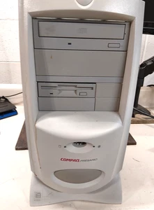 Vintage Compaq Presario 5441 AMD-K6 3D 56 MB RAM Desktop Computer FOR PARTS - Picture 1 of 6
