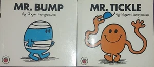 Mr Men Books X 2. Mr Bump, Mr Tickle. Roger Hargreaves. - Picture 1 of 8