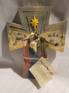 NUEVO CON ETIQUETAS Romano 3D Madera Belén Cruz Estrella Puzzle Carpintería de Inspiraciones - Imagen 1 de 6