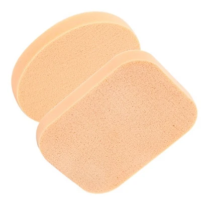  2 Pcs Makeup Powder Puff Sponge Sponges Foundation Pads Application - Image 1 of 4