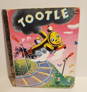 VINTAGE TOOTLE THE TRAIN CLASSIC LGB LITTLE GOLDEN BOOK HARDCOVER 1980 - Picture 1 of 2