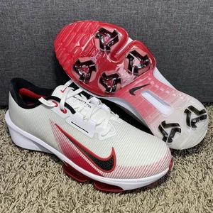 Nike Air Zoom Infinity Tour 2 Golf Shoes Mens Sz 10.5 University Red FD0217-101 - Picture 1 of 9