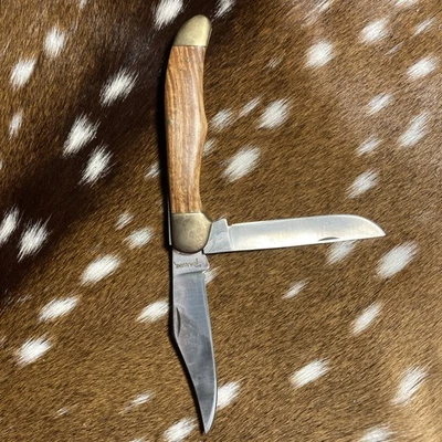 Navaja de Bolsillo Plegable Doble Hoja Marca Tomahawk De Colección XL-0154 Foto 1 de 4