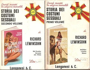 Lewinsohn Storia dei Costumi Sessuali in due Volumi Longanesi 1969 - Foto 1 di 1