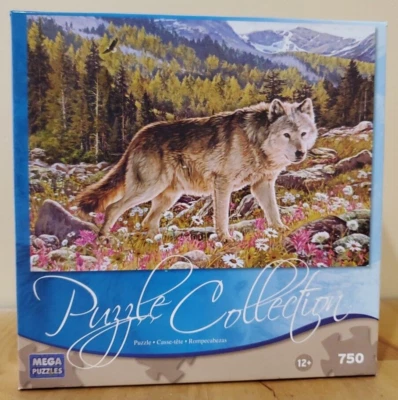 NEW! Wandering Wolf 750 Piece Puzzle - Image 1 of 4