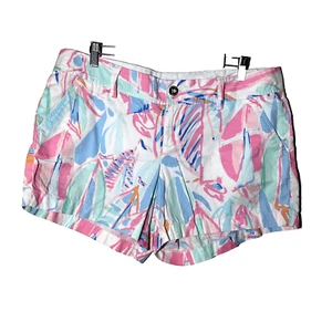 Lilly Pulitzer Callahan Shorts women's size 14 Calhann - Picture 1 of 10