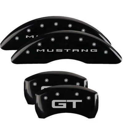 MGP 10200S2MGBK Black Brake Caliper Covers for 2015-2023 Ford Mustang - Image 1 of 2