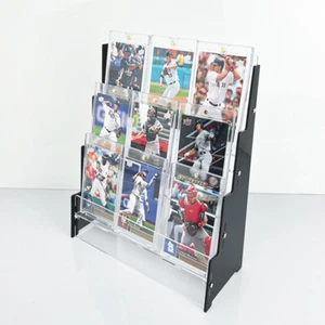 PSA / BGS / CGC Graded Card Akrylowa karta kolekcjonerska Display Stand Rack Półka - Zdjęcie 1 z 3