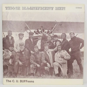 The C U BUFFoons Those Magnificent Men Album Vinyl University of Colorado Signed - Imagen 1 de 9